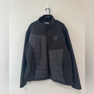 NRA Men's Dark Gray Sweater Jacket Men's Sz 3XL